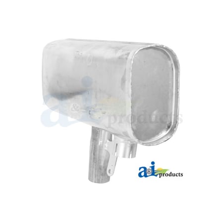 A & I Products Muffler 14" x14" x5" A-5172649